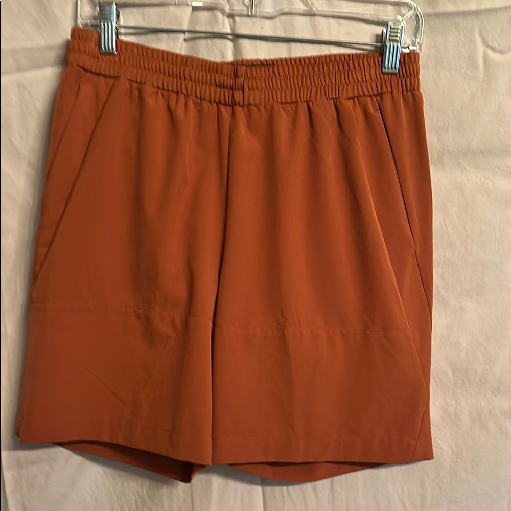 Casual Burt orange with Elastic Waistband